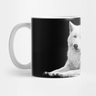 White Wolf / Swiss Artwork Photography Mug